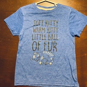 Big Bang Theory Soft Kitty Song T Shirt Size Youth 4/5